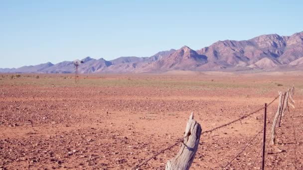 Flinders Rangers View Road — Stock video