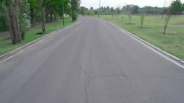 Dolly Inn Local Road Cars Personal View Besade Lake Trees — Wideo stockowe