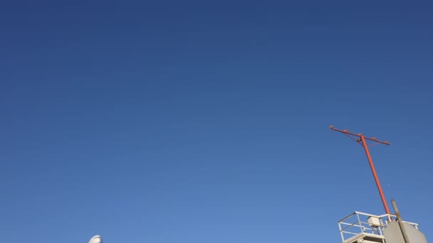 Qantas Airlines Airbus A380 Overhead Final Approach Los Angeles International — Vídeos de Stock