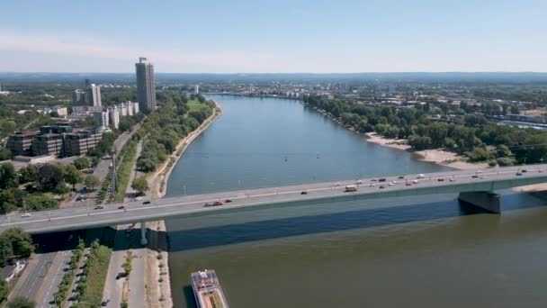 Cologne North Rhine Westphalia Germany Aerial Bird Drone Flight Zoo — Vídeo de stock