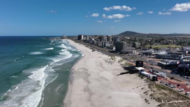 Famous Bloubergstrand Beach Red Bull King Air Contest Cape Town — Vídeo de Stock
