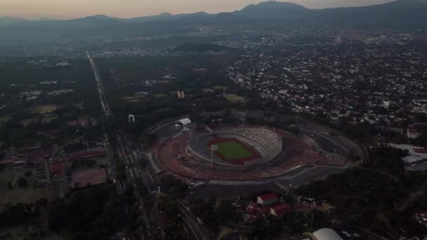 Soccer Estadio Universitario Sports Arena Stadium Athletic Events Mexico City — стокове відео