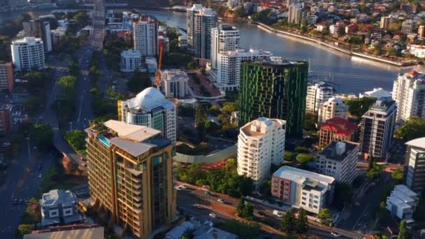 Luxury Property Accommodations Lambert Street Kangaroo Point Brisbane Qld Australia — Vídeos de Stock