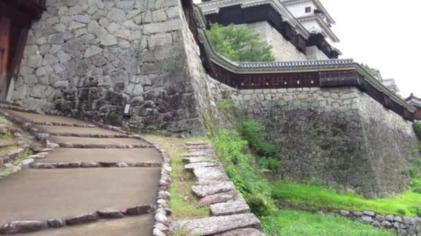 Beauty Matsuyama Castle — Vídeo de Stock