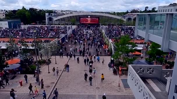 Roland Garros Complex — Stockvideo