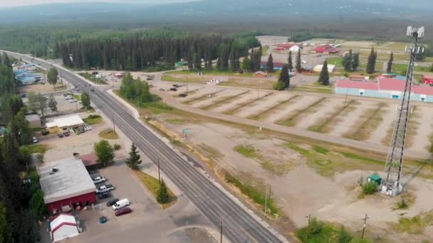 Videó Tanana Valley Állami Vásárról Fairbanksben Alaszkában Napsütéses Nyári Napon — Stock videók