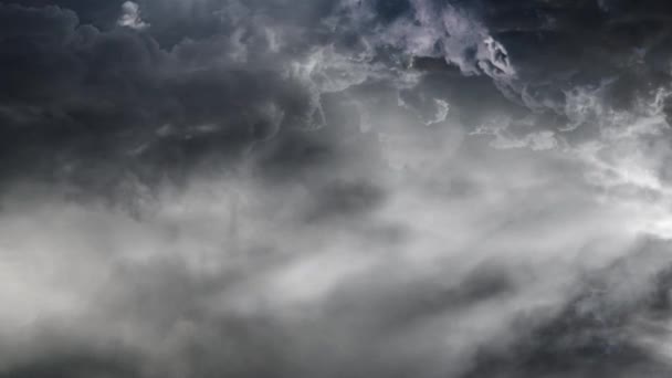 Thunderstorm Dark Columbus Cloud Sky — Vídeo de Stock