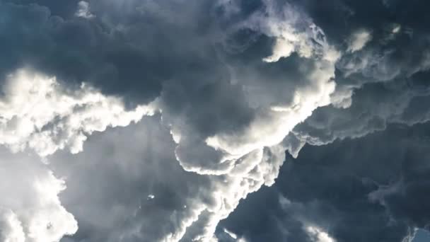 Thunderstorm Thick Dark Cloud — Vídeo de stock