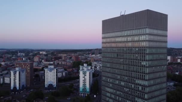 University Sheffield Arts Tower Weston Park Shot 3840X2160 Fps Professional — 비디오