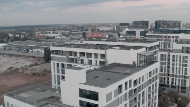 Cloud Residence Aurel Vlaicu Pipera Bucharest Romania — Stock videók