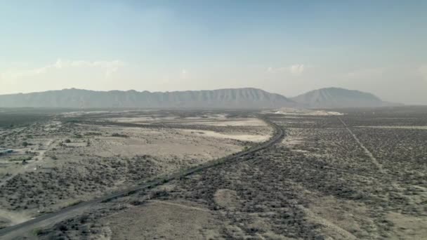 Ημερα Πνευματικη Βορεια Coahuila Mexico Semi Desert Mountain Azufrosa Περιοχη — Αρχείο Βίντεο