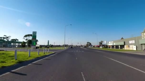 Video Has Been Taken Running Car Which Capturing Road View — Stock videók