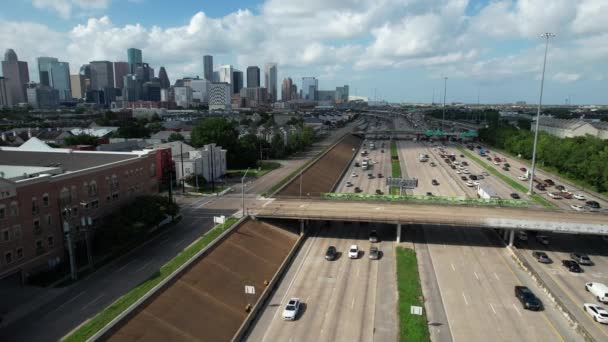 More Highway Action Houston Texas — Stockvideo