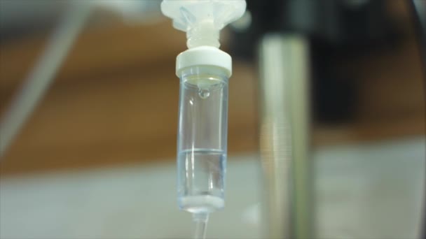 Ductor Está Poniendo Solución Salina Paciente Karnataka Maisur — Vídeo de stock