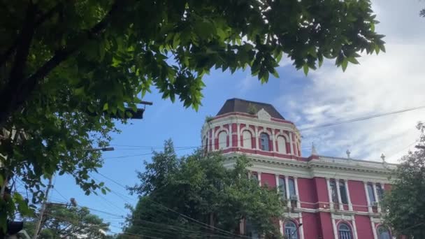 Close Shot Colonial Architectural Building Secretariat Known Writer Building Kolkata — Stock videók