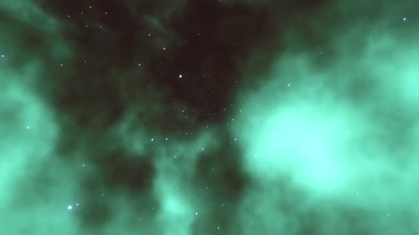 Nebula Cgi Infinite Animation Background Loop Concept Astronomy Technology — Stock Video