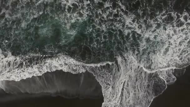 Amazing Drone Shot Crushing Wave Plaja Hermosa Costa Rica Full — Vídeos de Stock