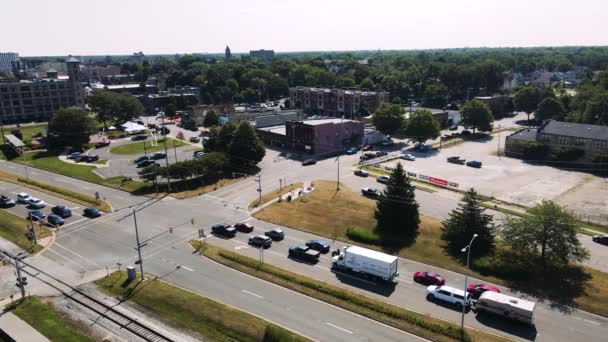 Traffic Seaway Highway Muskegon — ストック動画