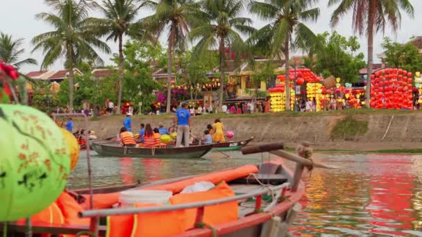Navigation Plaisance Sur Magnifique Lac Hoi Vietnam Dans Cette Vidéo — Video