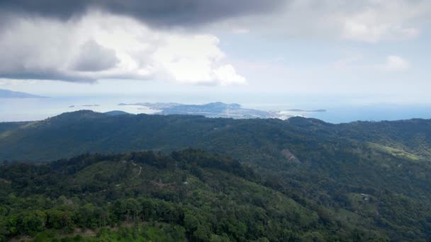 Aerial Drone Shot Koh Samui Thailand — Vídeo de Stock