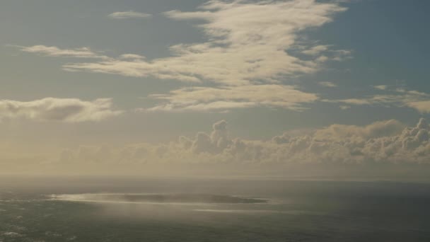 High Angle View Historic Robben Island Cape Town South Africa — Stock video