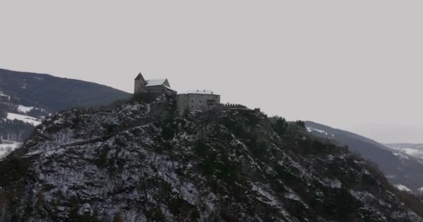 Καταπληκτική Θέα Του Monastero Sabiona Γυρίστηκε Dji Mavic Cine Στο — Αρχείο Βίντεο