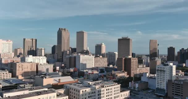 Aerial New Orleans Cityscape — Stock Video