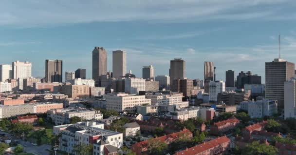 Aerial New Orleans Cityscape — ストック動画