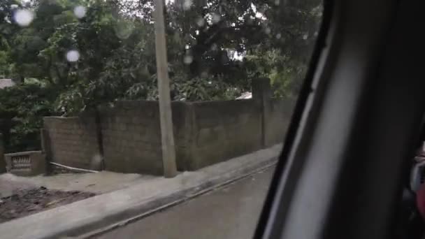 Windy Road Route Cap Haitien Commune Haiti Cap Hatien International — Vídeo de stock