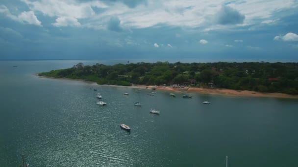 Yacht Club Tanga City Tanzania — Video Stock