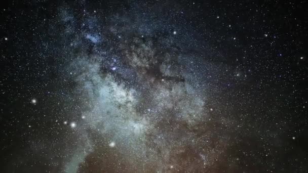 Milkyway Galaxy Dark Space — Stockvideo