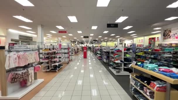 Walking Stocked Department Store People — Stock videók