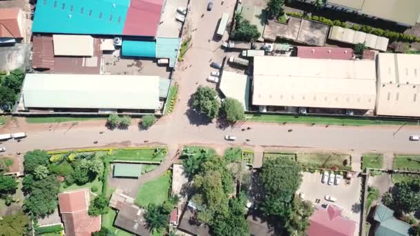 Tráfego Urbano Pública Cidade Kampala Uganda Cena Transporte Motos Carros — Vídeo de Stock