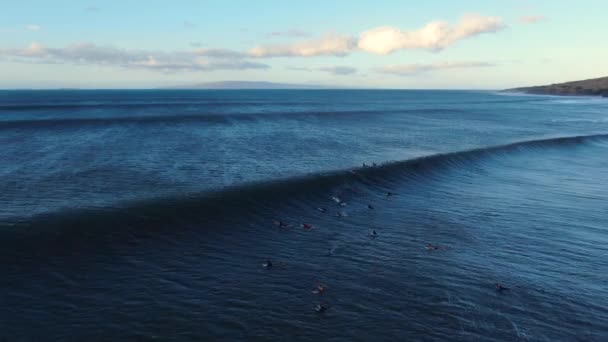 Dawn Patrol Surfers Catching Big Waves Maalaea — Video