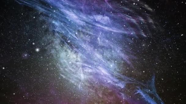 Nebula Ever Moving Dark Universe — Stockvideo