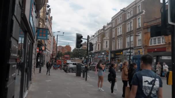 City Walk Earls Court London United Kingdom — Stock video