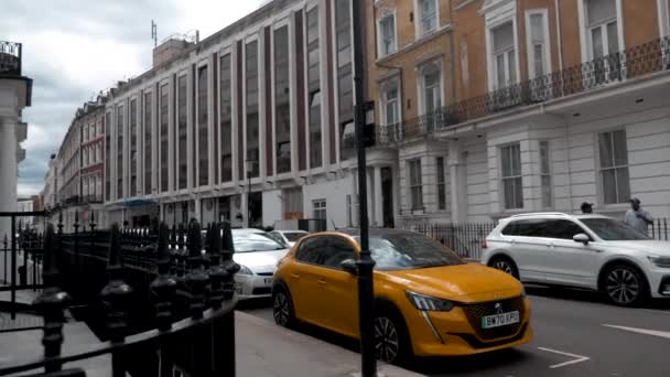 City Walk Earls Court London United Kingdom — Stock video