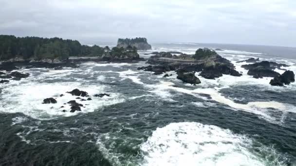 Panoramic Shot Vancouver Island — Vídeos de Stock