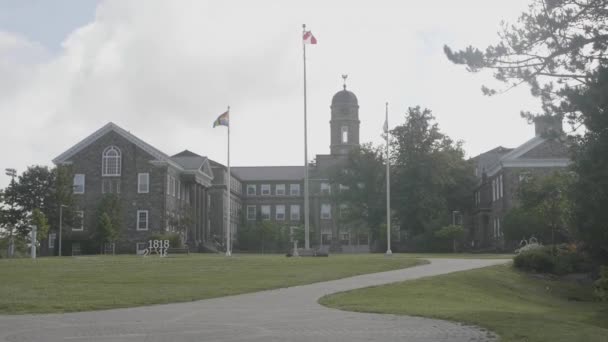 Pan Dalhousie University Background — Stockvideo