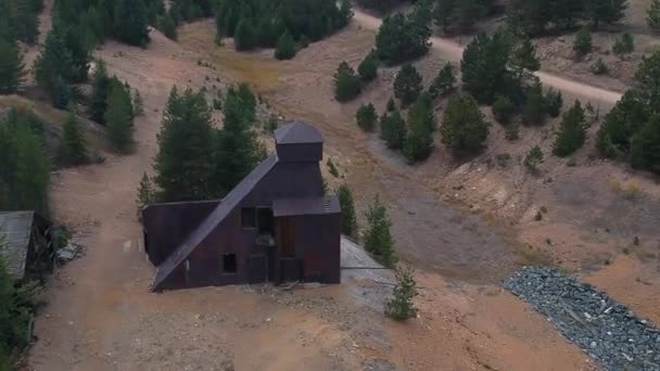 Gold Mine Nevadaville Colorado — Αρχείο Βίντεο