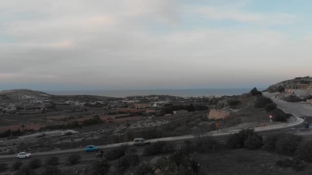 Aerial Drone Video Malta Naxar Surroundings — Video