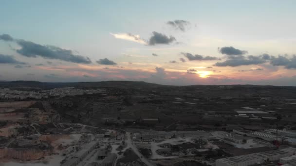 Aerial Drone Video Malta Naxar Surroundings — Vídeo de Stock