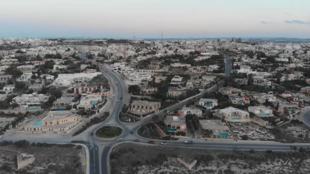 Aerial Drone Video Malta Naxar Surroundings — Wideo stockowe