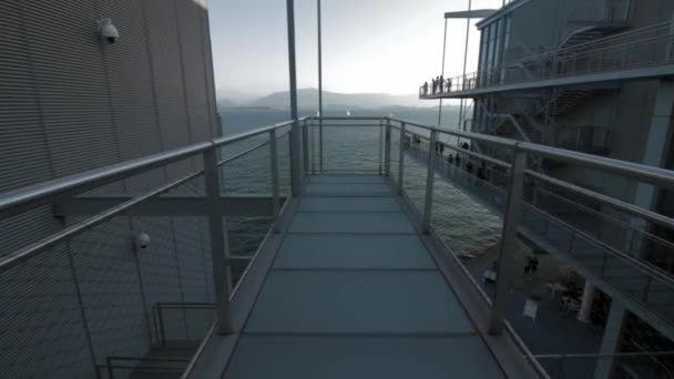 Botin Centre Santander Spain Designed Renzo Piano — Stok video