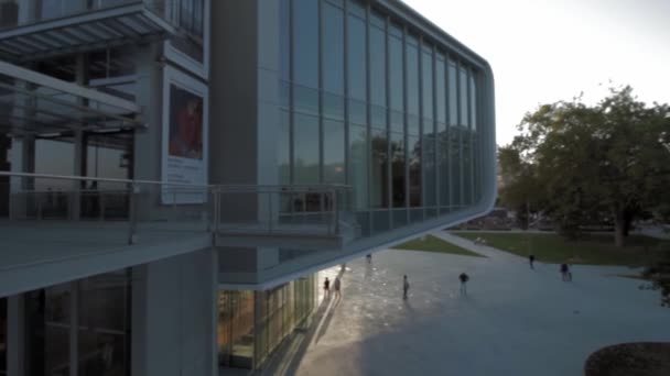 Botin Centre Santander Spain Designed Renzo Piano — 图库视频影像