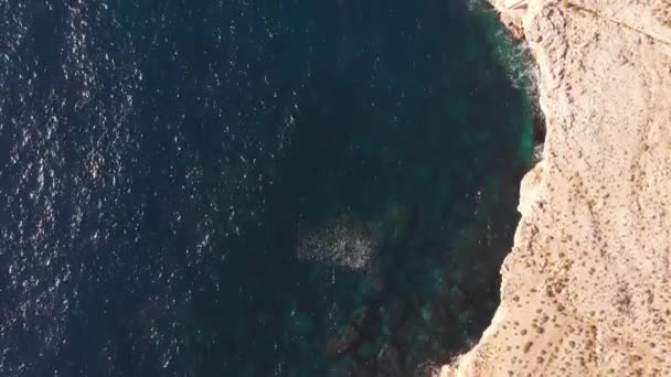 Εναέρια Drone Βίντεο Από Μάλτα Mellieha Και Περιβάλλον — Αρχείο Βίντεο