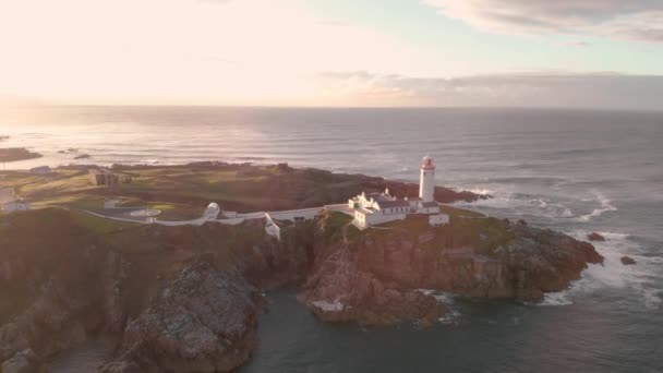 Fanad Head Donegal Ireland Lighthouse — Wideo stockowe