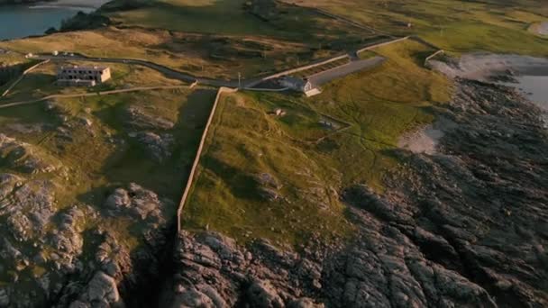 Fanad Head Donegal Ireland Irish Landscape — Stock video