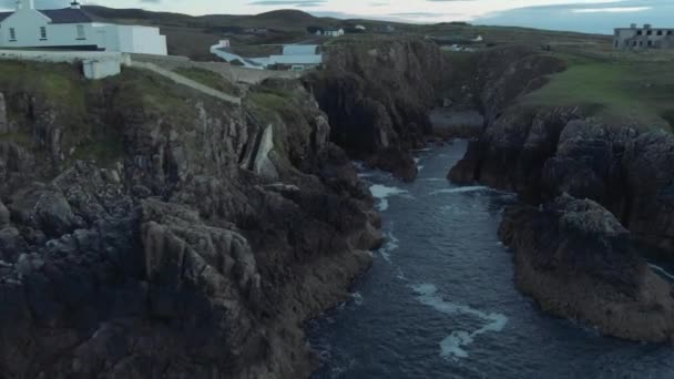 Fanad Head Donegal Ireland Lighthouse — Vídeo de Stock