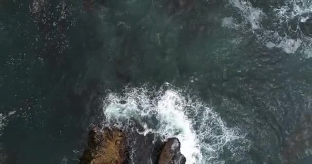 Aerial View Big Sur Coast High Way Monterrey California — Stok video